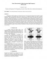 Noise Characteristics of Short-duration, High Frequency GPS-records