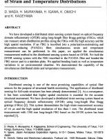 Application of Polarization-Maintaining Fiber Bragg Grating to Optical Frequency Reflectometry for Simultaneous Measurements of Strain and Temperature Distributions