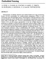 Real-Time Micro-Explosive Damage Detection in a Unmanned Rotorcraft Vehicle Using Embedded Sensing