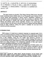 Flight Data from an Airworthy Structural Health Monitoring System for an Unmanned Air Vehicle Using Integrally Embedded Fiber Optic Sensors