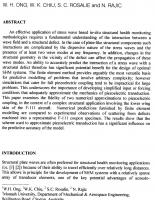 Numerical Predictions of Elastic Wave Scattering from a Sub-Surface Defect in an F-111 Wing Skin