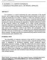 Monitoring the Degradation by Fire of Composite Laminates by Embedded FBG Sensors