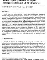 Hierarchical Sensing System Combining a Fiber-Optic Network and Distributed Built-in Capillary Sensors for Impact Damage Monitoring of CFRP Structures