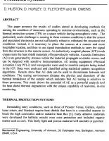 Waveguided and Noncontacting Thermoacoustic Sensing of Thermal Protection Systems