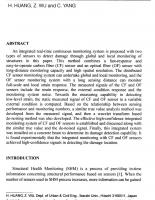 An Integrated Monitoring System for Damage Detection by Carbon Fibers and Optical Fibers