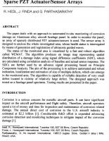 Advanced Approach for Multi-Site Damage Monitoring on Aircraft Fuselage Panel Using Sparse PZT Actuator/Sensor Arrays