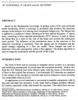 Fatigue Crack Monitoring with an Ultrasonic Sparse Array on a Real Steel Structure Component