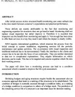 Risk Based Civil SHM and Life Cycle Management