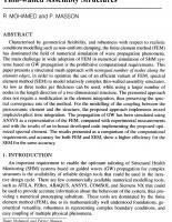 A Time Domain Spectral Element for Coupled Piezoelectric Actuator/Sensor with Complex Thin-Walled Assembly Structures