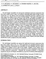 Finite Element Driven Damage Detection of a Skewed Highway Bridge with Pin and Hanger Assemblies