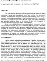 The Application of Compressed Sensing to Detecting Damage in Structures