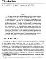 Measuring the Average Thickness of a Plate Using a Bayesian Method and Free Vibration Data