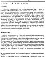 Automated Data Interpretation for Modal Identification of a Truss Bridge