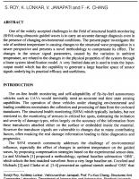 Physics Based Temperature Compensation Strategy for Structural Health Monitoring