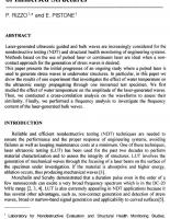 Effect of Water Temperature on the Laser-Based Ultrasonic Testing of Immersed Structures