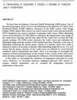 Influence of Environment Condition on the Group Velocity of the Lamb Wave for SHM System