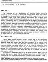 An Efficient Temperature Compensation Technique for Guided Wave Ultrasonic Inspection