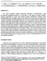 Machine Learning for Pipeline Monitoring under Environmental and Operational Variations