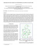 Research on the stability of GPS reference stations in tianjin cors