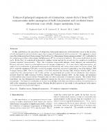 Estimated principal components of deformation tensors derived from GPS measurements under assumption of both independent and correlated tensor observations (case study: Zagros mountains, Iran)