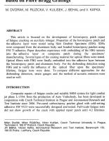 Damage Detection of the Adhesive Layer of Skin Doubler Specimens Using SHM System Based on Fibre Bragg Gratings