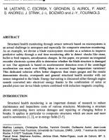 Blade Recorder Microsystem Design and Validation for Aeronautical Structural Health Monitoring