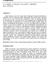 Feasibility Study on Wireless Impact Damage Assessment System for Thick Aeronautical Composites