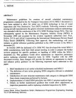 Guidance Update on Using SHM for Continued Airworthiness of Aero Structures