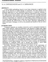 Nonlinear Wave SHM Method for Damage Detection in Composites Using an Active Piezoceramic Sensor