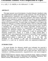 Recent Development of Patch-Type Magnetostrictive Transducers for Ultrasonic Guided Wave Inspection of Pipes