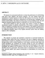 Assessment of a Tall Building with Active and Passive Vibration Control Devices