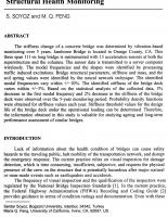 Determination of Concrete Bridge Ageing by Structural Health Monitoring