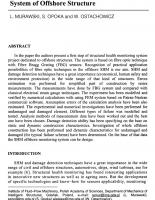 Measurement and Calculation Errors Estimation and Damage Detection Possibility Analysis for SHM System of Offshore Structure