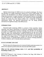 A Bayesian Experimental Design Approach to Structural Health Monitoring