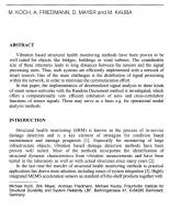 An Implementation of a System for Structural Health Monitoring with Smart Sensor Nodes Based On the Random Decrement Method