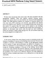 Practical SHM Platform Using Smart Sensors