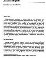 Unpowered Wireless Transmission of Ultrasound Signals