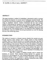 Feasibility of Embedding Piezoelectric Ceramics for Structural Health Monitoring