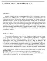 Continuous AE Measurement Using an FBG Sensor during a Pressure Test of a CFRP Pressure Vessel