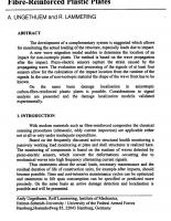 Impact and Damage Localization on Carbon-Fibre-Reinforced Plastic Plates