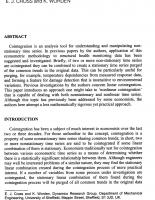 An Approach to Nonlinear Cointegration with a View towards SHM