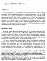 Substructure Isolation and Identification Using FFT of Measured Local Responses