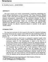 Model-Free Damage Identification of Skeletal Structures