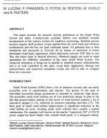 Condition Based Monitoring of Small Wind Turbine