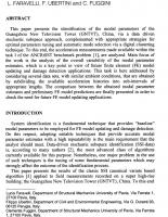 System Identification Toward FEM Updating of a Super High-Rise Building