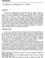 A Probabilistic Assessment of the Resolution in the Vibration-Based Damage Identification of a Seven-Story Reinforced Concrete Test Structure