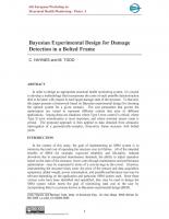 Bayesian Experimental Design for Damage Detection in a Bolted Frame