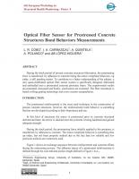 Optical Fiber Sensor for Prestressed Concrete Structures Bond Behaviors Measurements