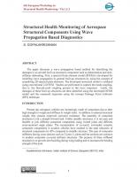 Structural Health Monitoring of Aerospace Structural Components Using Wave Propagation Based Diagnostics