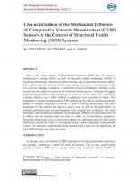 Characterization of the Mechanical Influence of Comparative Vacuum Measurement (CVM) Sensors in the Context of Structural Health Monitoring (SHM) Systems